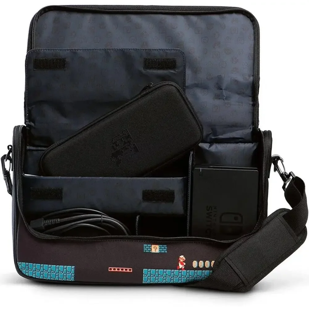 Super Mario Bros Everywhere Messenger Bag Switch Holder